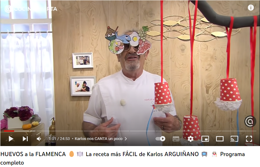 HUEVOS a la FLAMENCA 🥚🍽️ La receta más FÁCIL de Karlos ARGUIÑANO 📺 👩🏻‍🍳 Programa completo