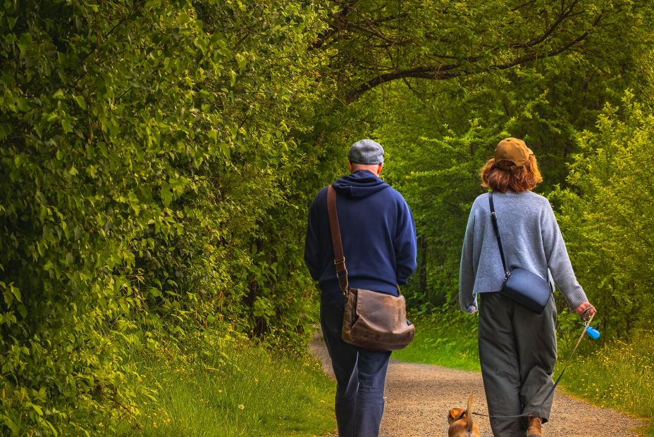 bigstock Mature Couple Is Walking With  476779187