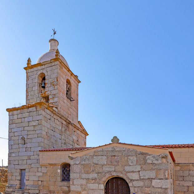 Iglesia parroquial de San Sebastián en Puerto Seguro (Salamanca)