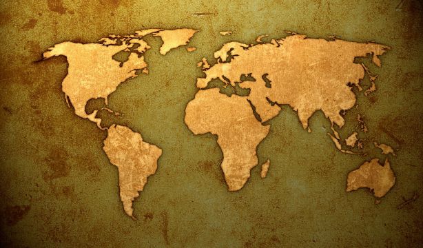 bigstock aged world map vintage artwork 14093105