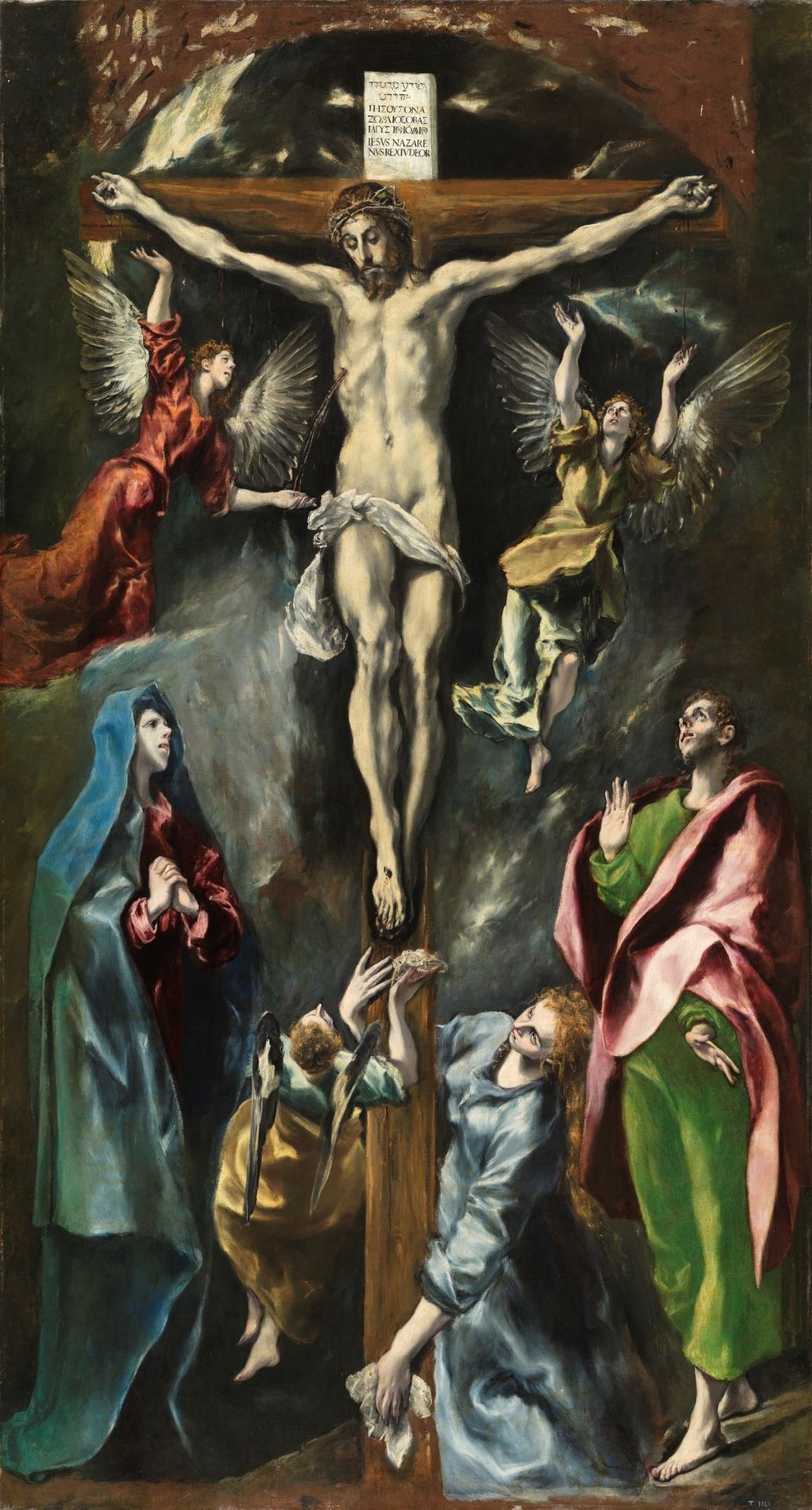 La crucifixión, el Greco