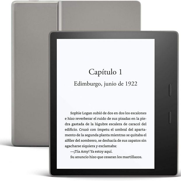 Amazon Kindle Oasis 32 GB wifi+4G. Los mejores ereaders para el verano, según OCU