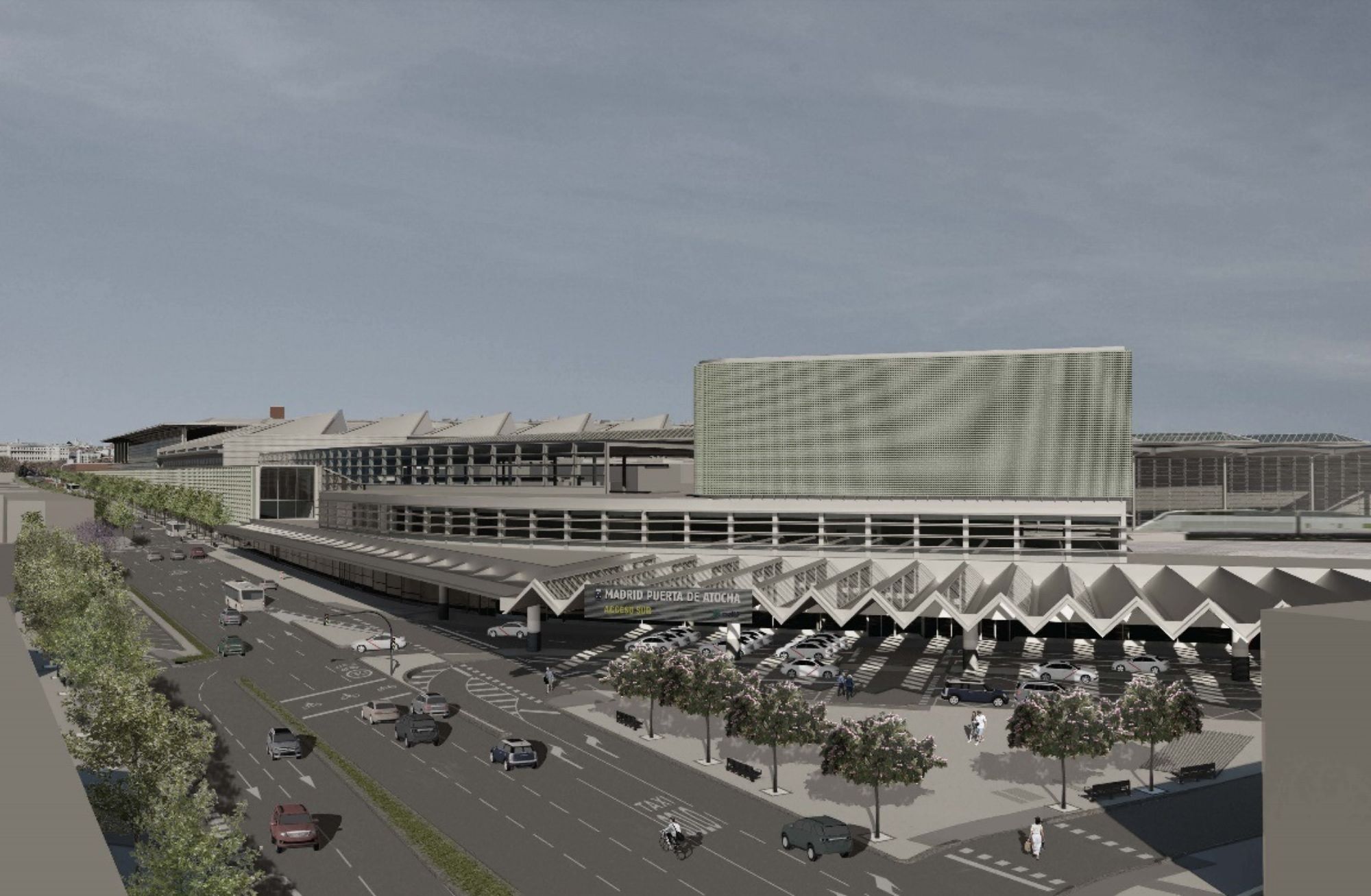Así será la nueva estación pasante que conectará los AVE entre Atocha y Chamartín. Foto: Europa Press