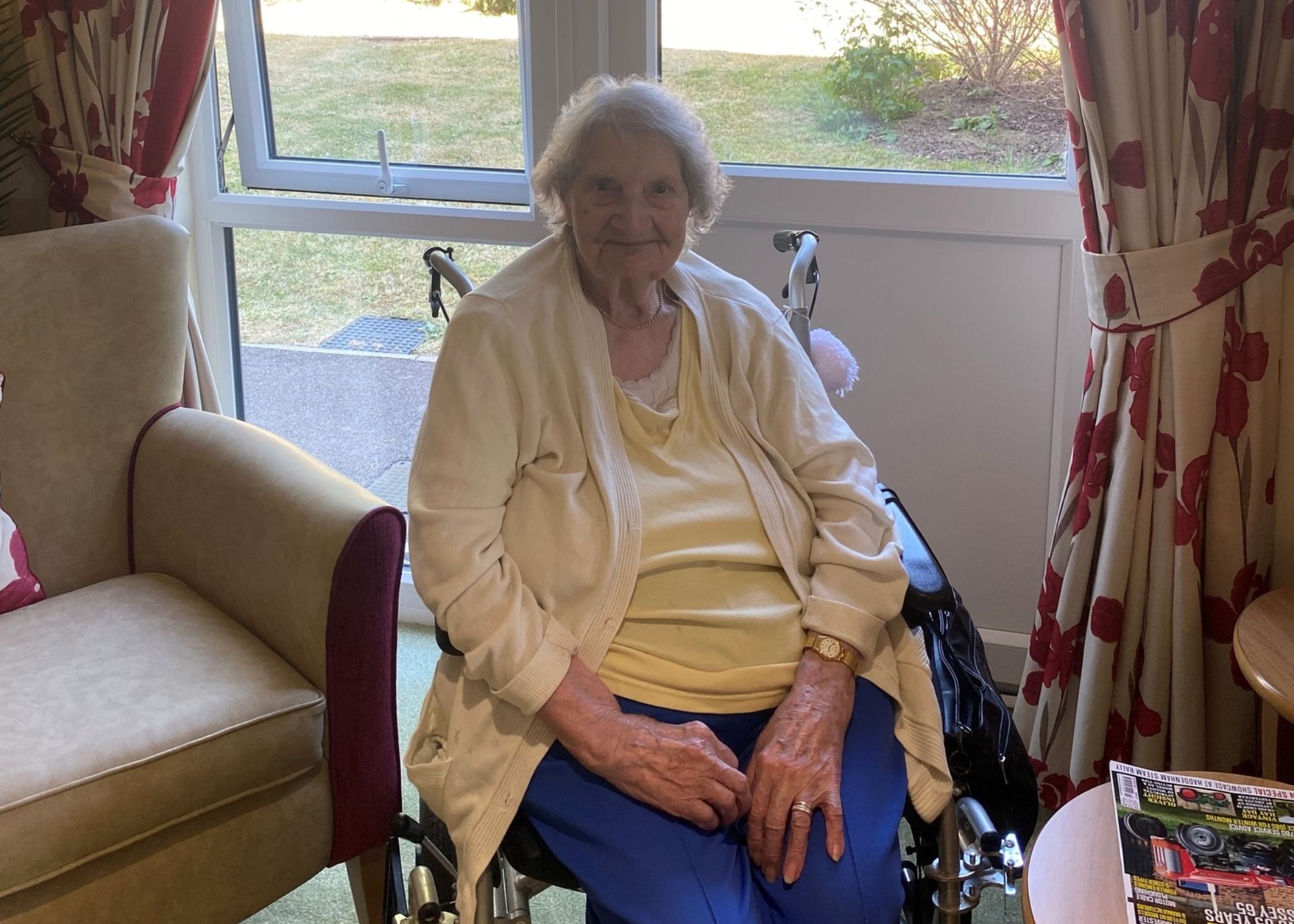 Una mujer de 103 años revela el secreto para una vida larga. Foto: Facebook Una mujer de 103 años revela el secreto para una vida larga. Foto: Facebook