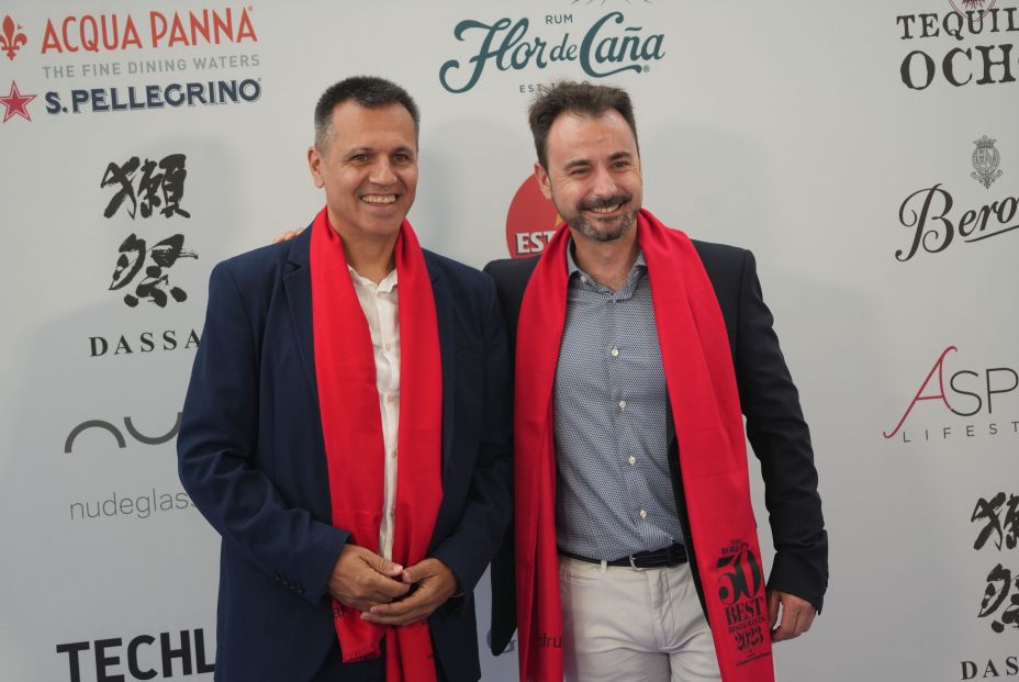 Los chefs del restaurante Disfrutar, Eduard Xatruch (i) y Oriol Castro (d). Foto: Europa Press Los chefs del restaurante Disfrutar, Eduard Xatruch (i) y Oriol Castro (d). Foto: Europa Press