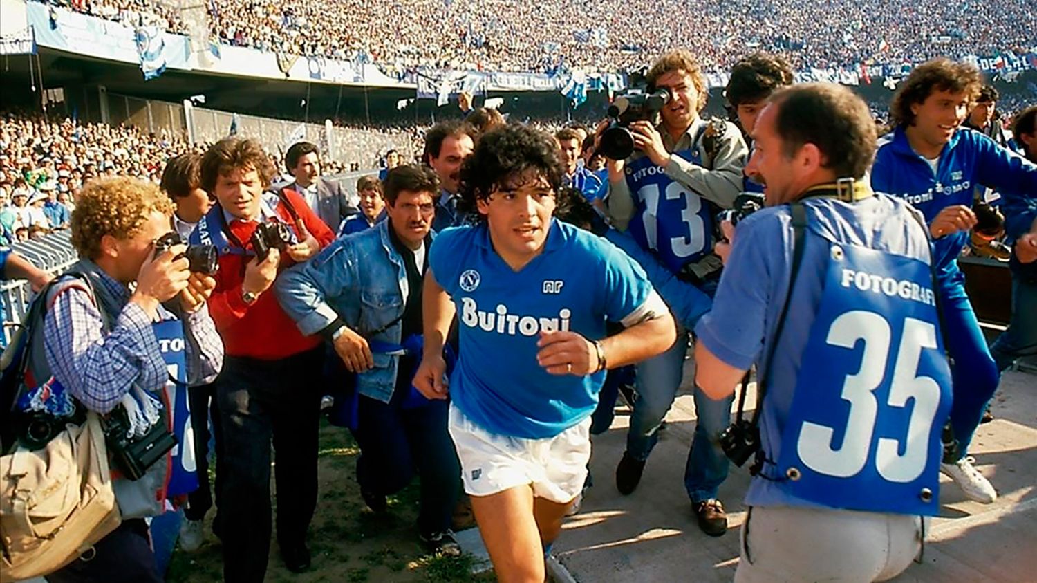 Imagen del documental Diego Maradona de Asaf Kapadia
