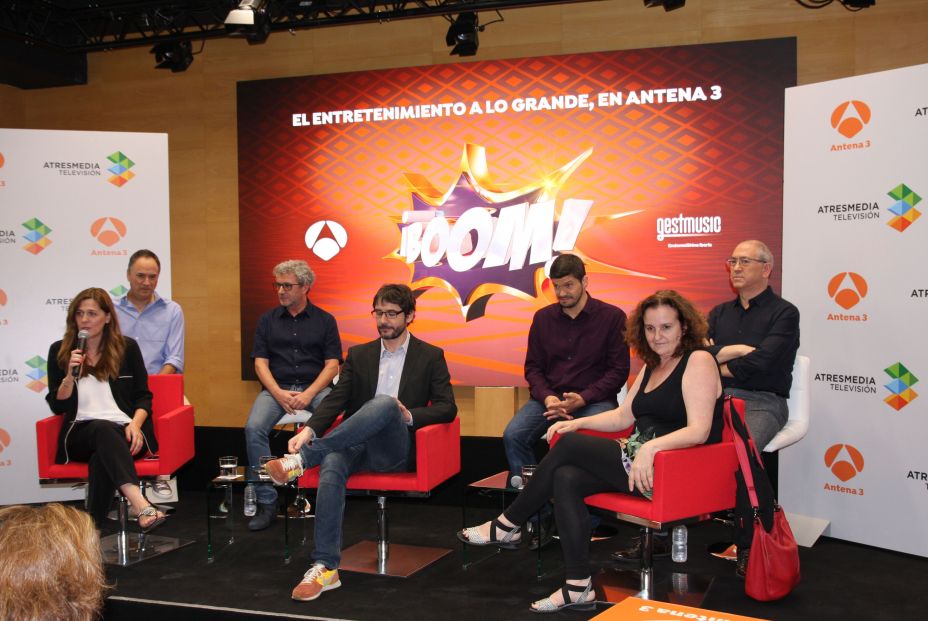 Rueda de prensa de Los Lobos de ¡Boom! en Antena 3