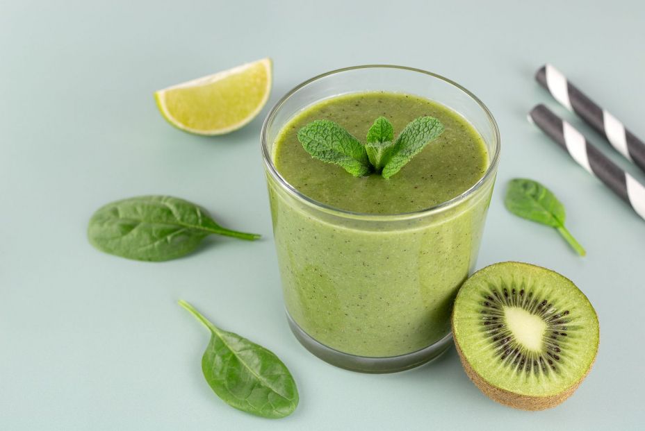 bigstock Green Detox Smoothie In Glass  475089783