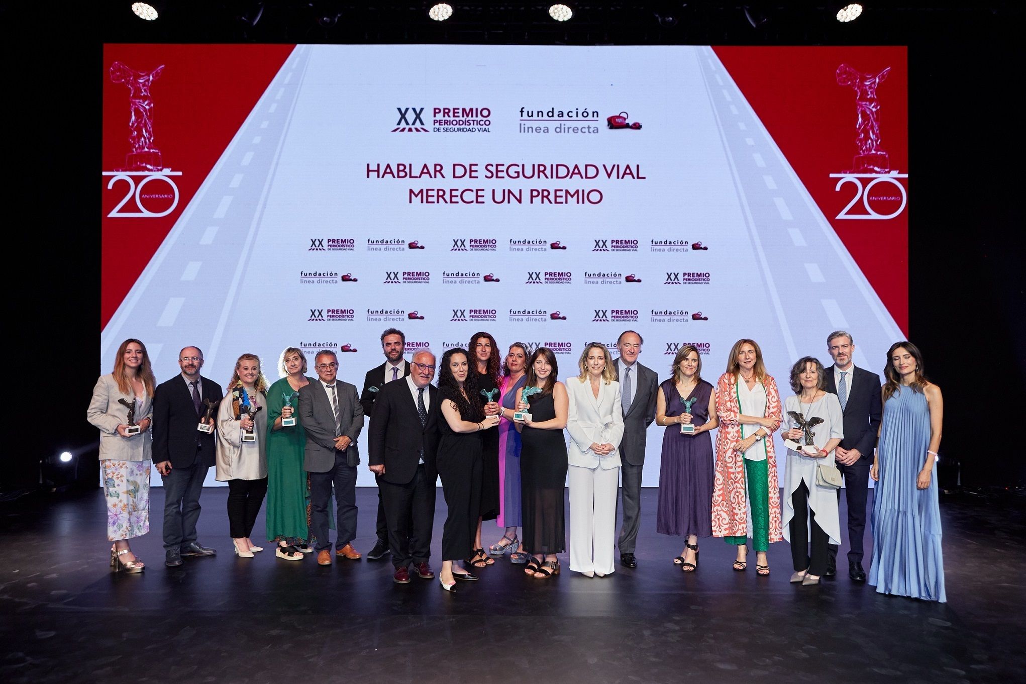 Fundación Línea Directa entrega sus XX premios periodísticos de Seguridad Vial