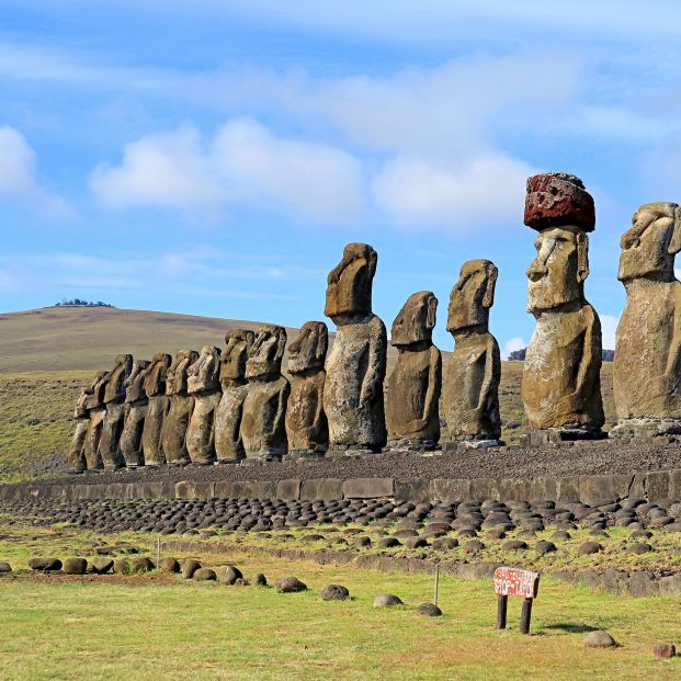 moai isla de pascua chile