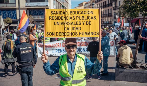 23J: los mayores exigen mejoras en sanidad, dependencia, acabar con el edadismo y pensiones dignas