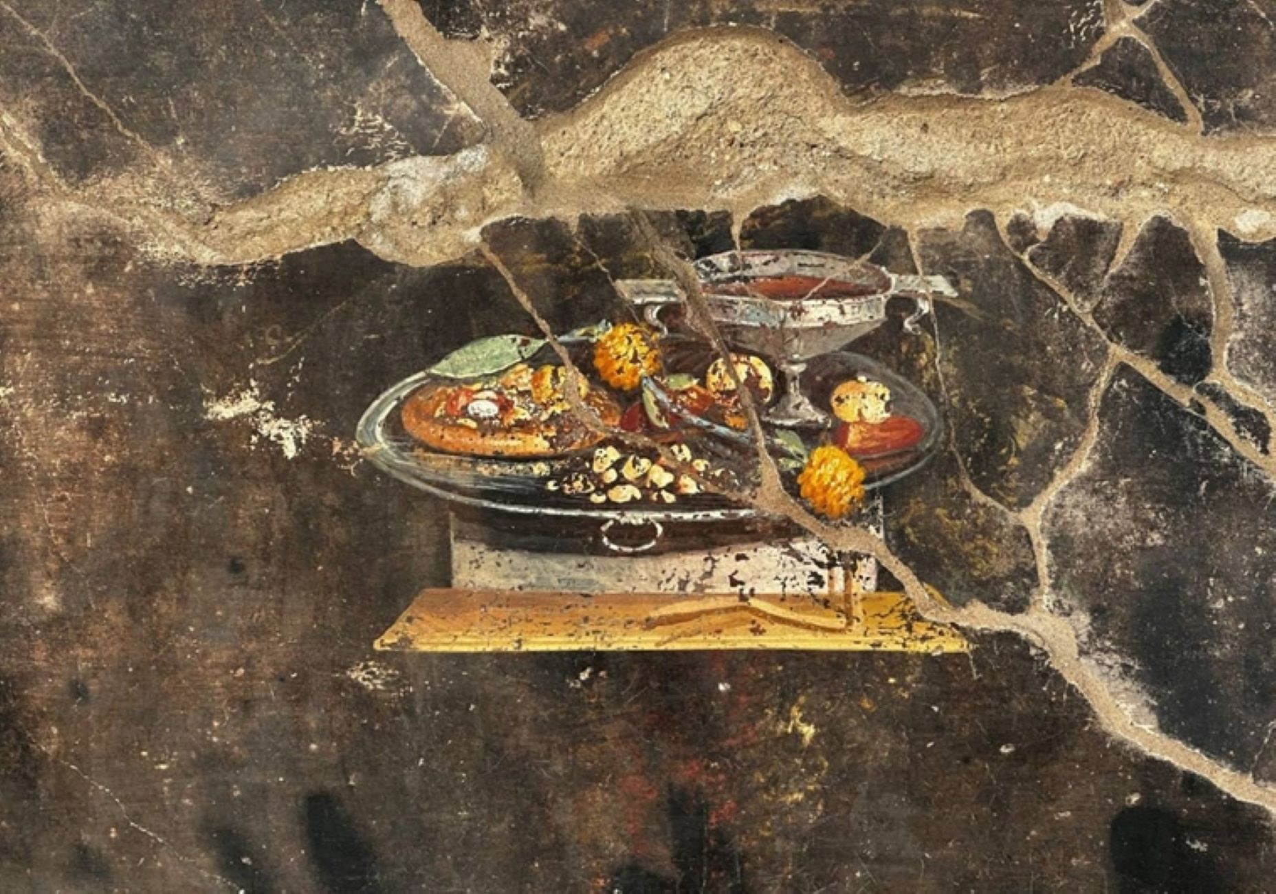 Hallado en Pompeya un posible antepasado de la pizza con más de 2.000 años de antigüedad