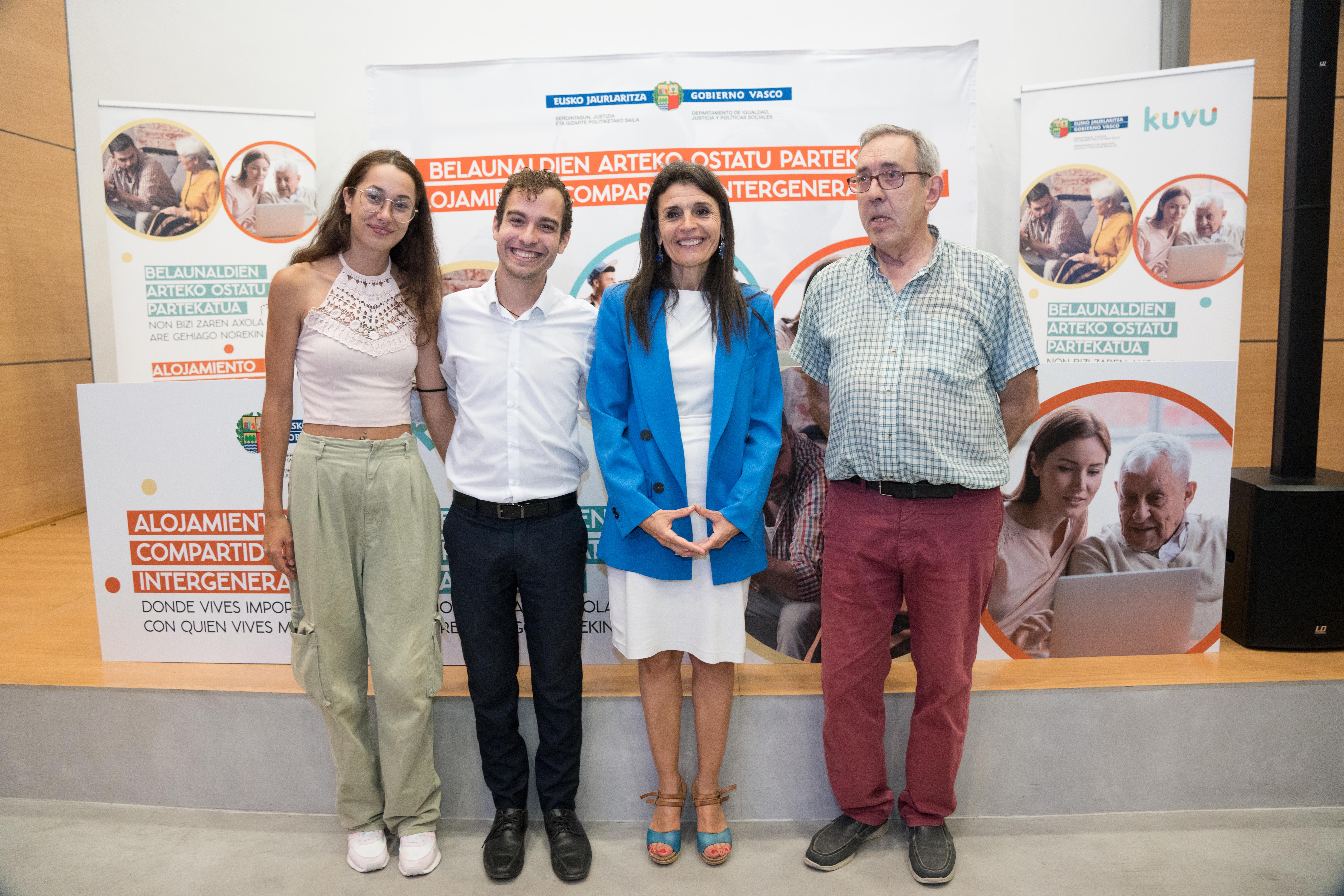 Euskadi pone en marcha un proyecto para que jóvenes y mayores convivan juntos