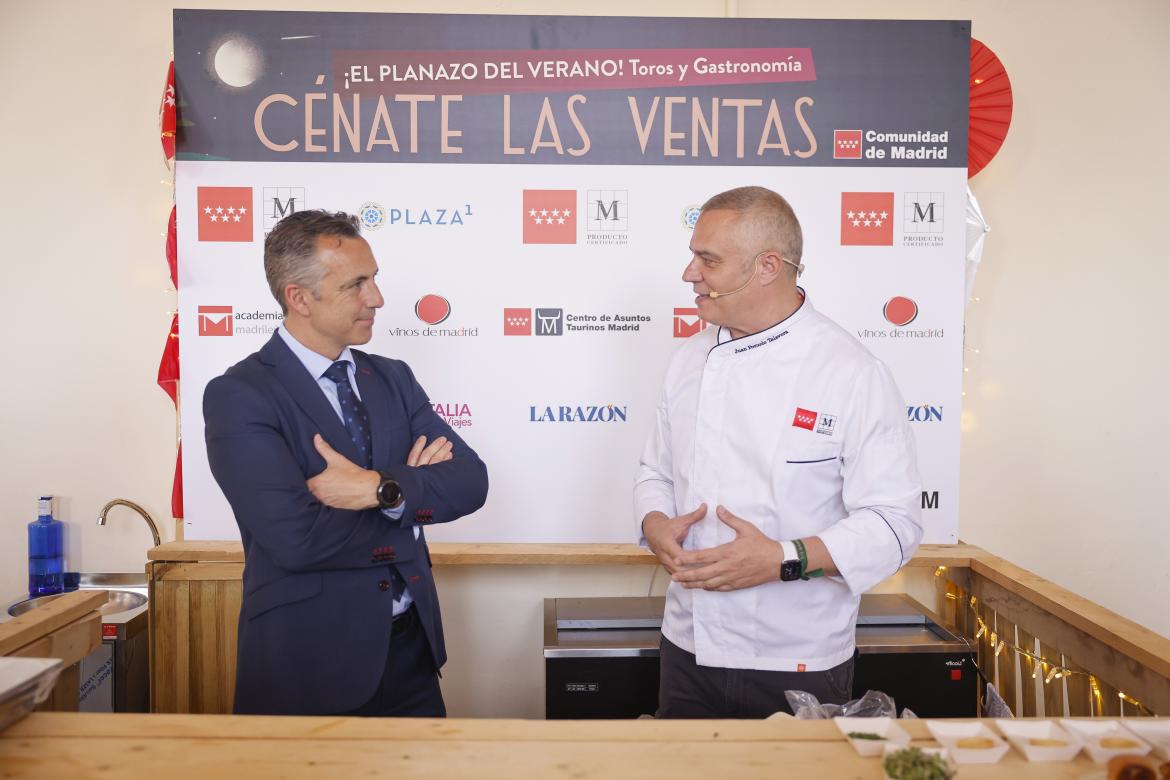 La  Comunidad de Madrid promociona sus alimentos en la cita gastronómica y de ocio Cénate Las Ventas