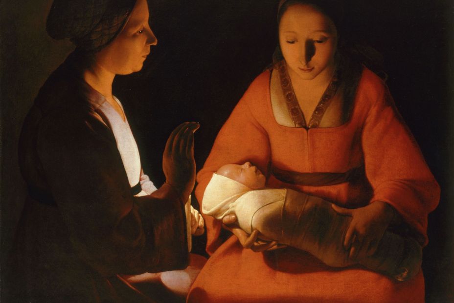 Georges de La Tour   Newlyborn infant   Musée des Beaux Arts de Rennes