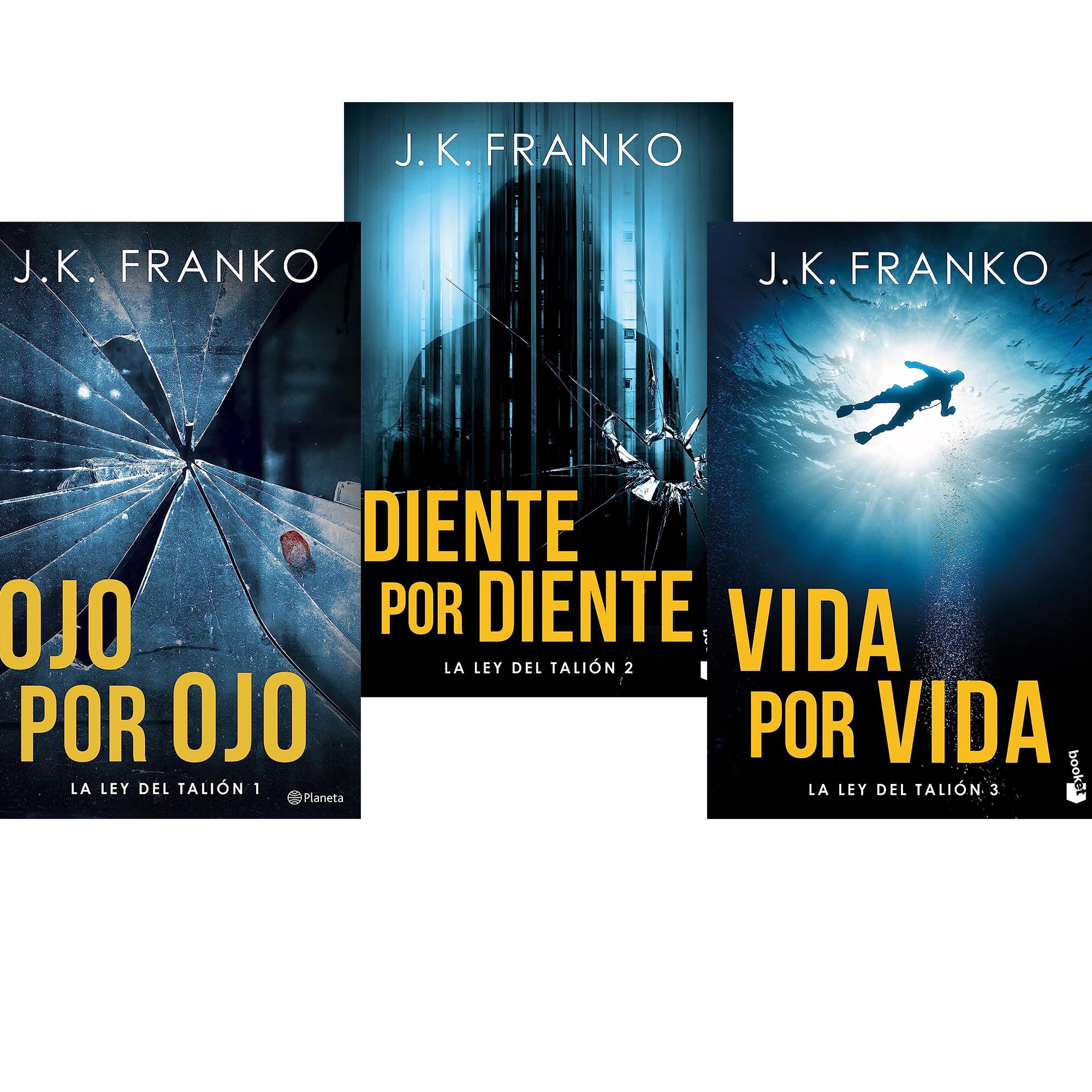 J.K. Franko desembarca en España con su trilogía 'La ley del Talión'