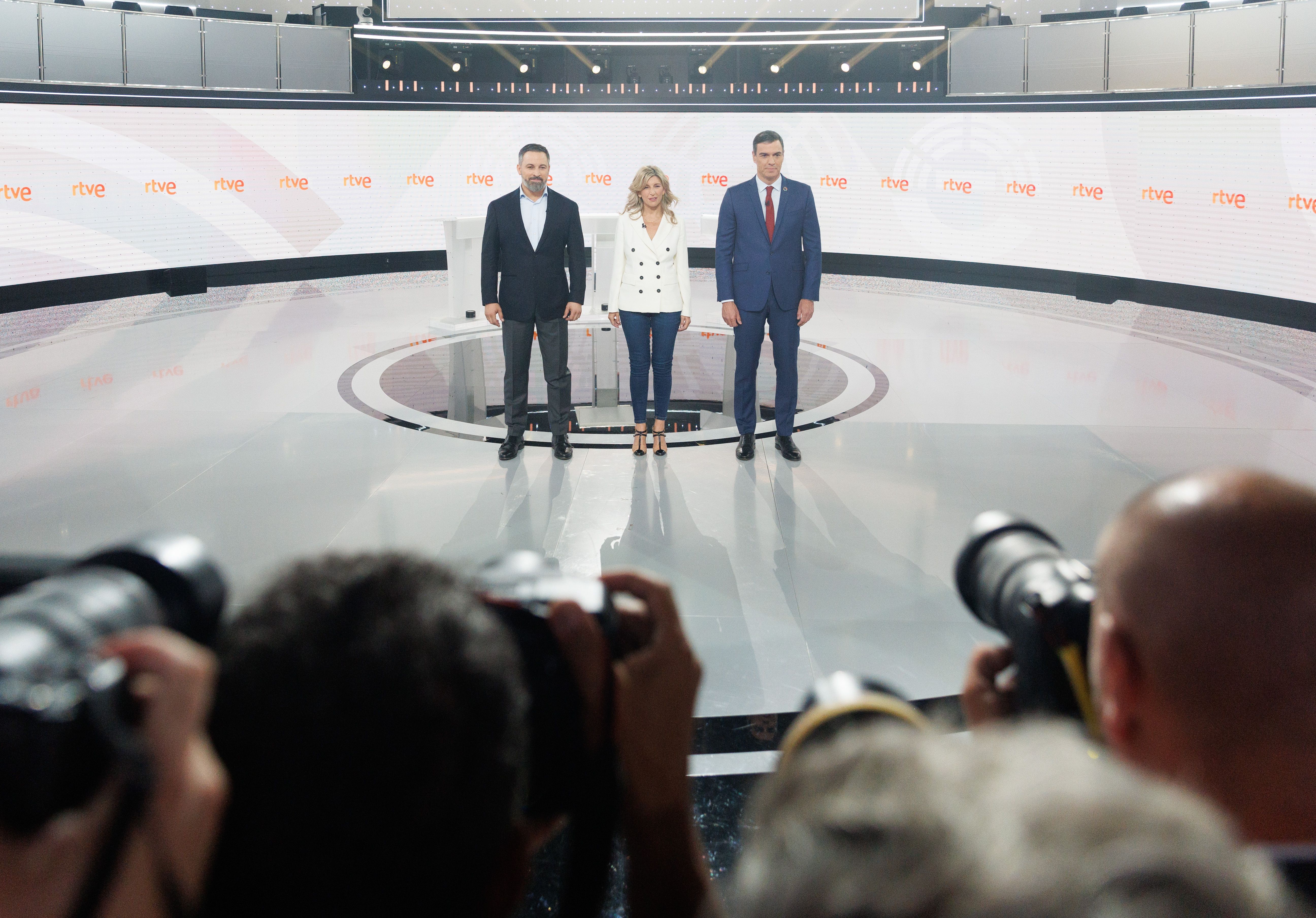 Debate a tres: con 4,1 millones de espectadores, pierde frente al cara a cara de Sánchez y Feijóo