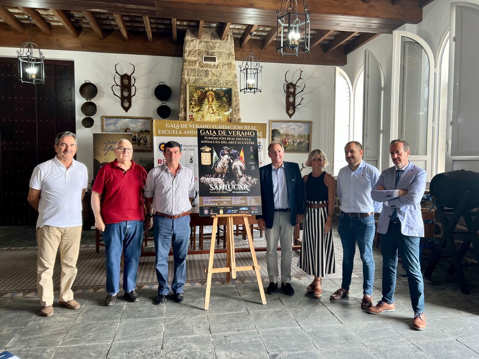 Desembarca en Sanlúcar la Gala de Verano de la Fundación Real Escuela Andaluza del Arte Ecuestre Desembarca en Sanlúcar la Gala de Verano de la Fundación Real Escuela Andaluza del Arte Ecuestre