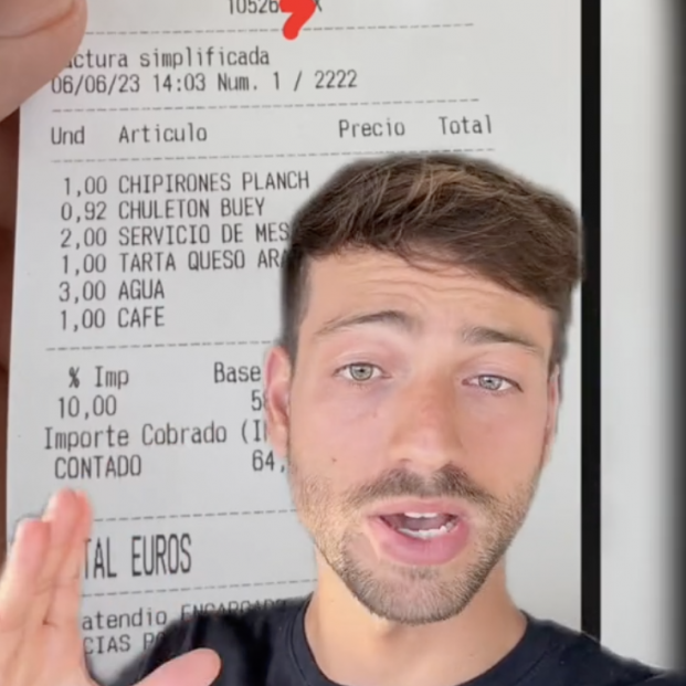Atento si te cobran esto en un restaurante: puedes reclamarlo. Foto: TikTok Atento si te cobran esto en un restaurante: puedes reclamarlo. Foto: TikTok