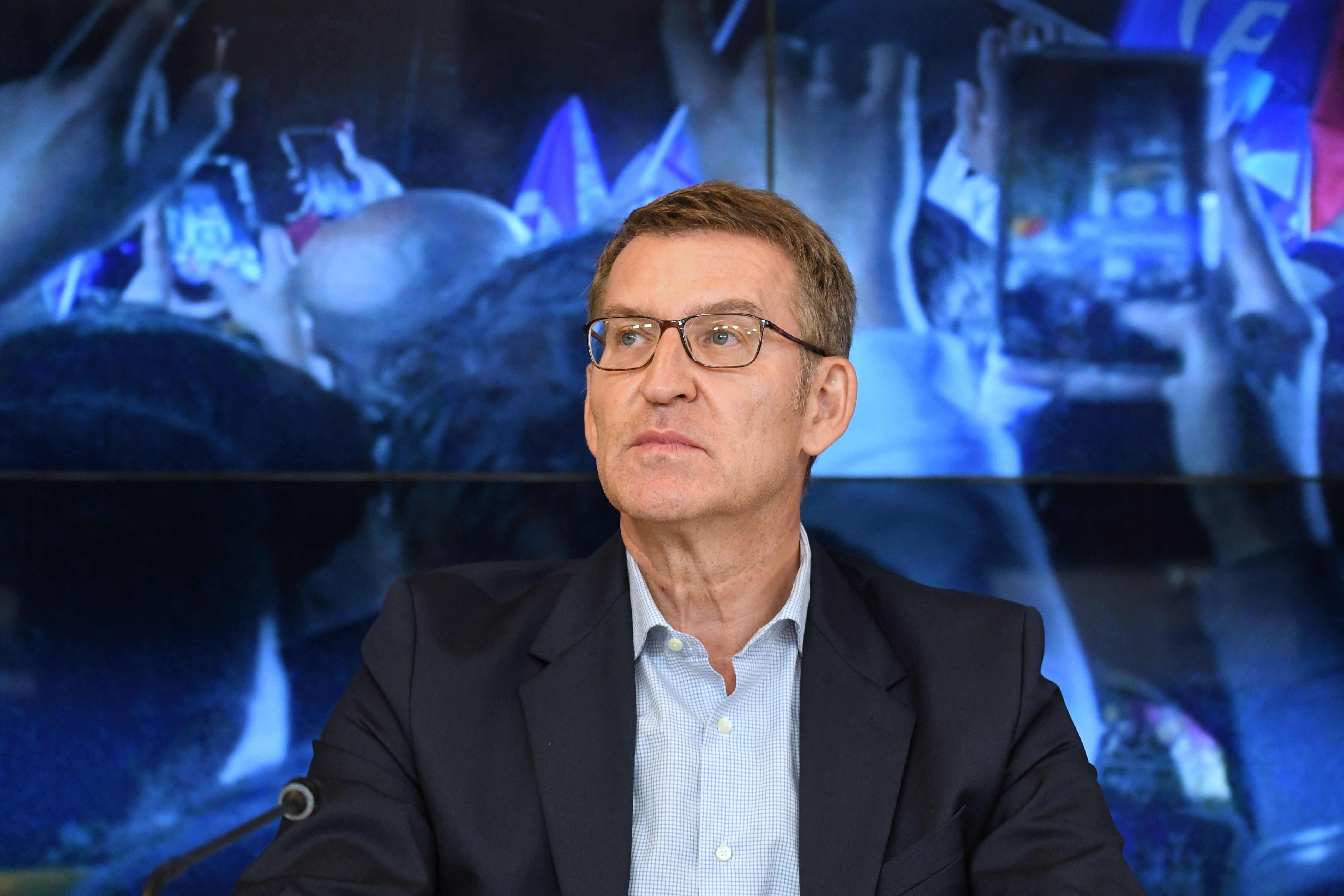 Feijóo abre contactos con PNV, UPN, Vox y CC: "No voy a renunciar" Feijóo abre contactos con PNV, UPN, Vox y CC: "No voy a renunciar"
