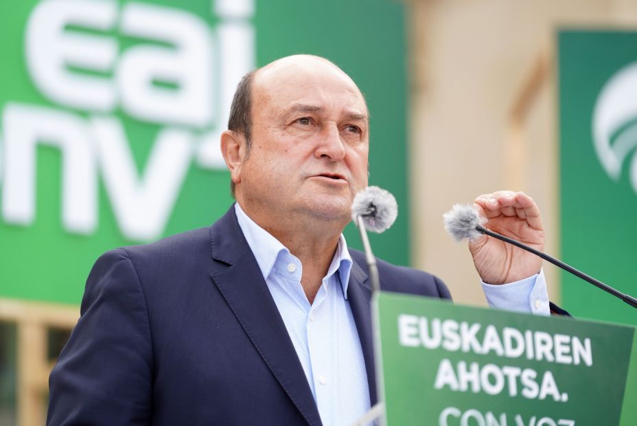 El presidente del EBB, Andoni Ortuzar