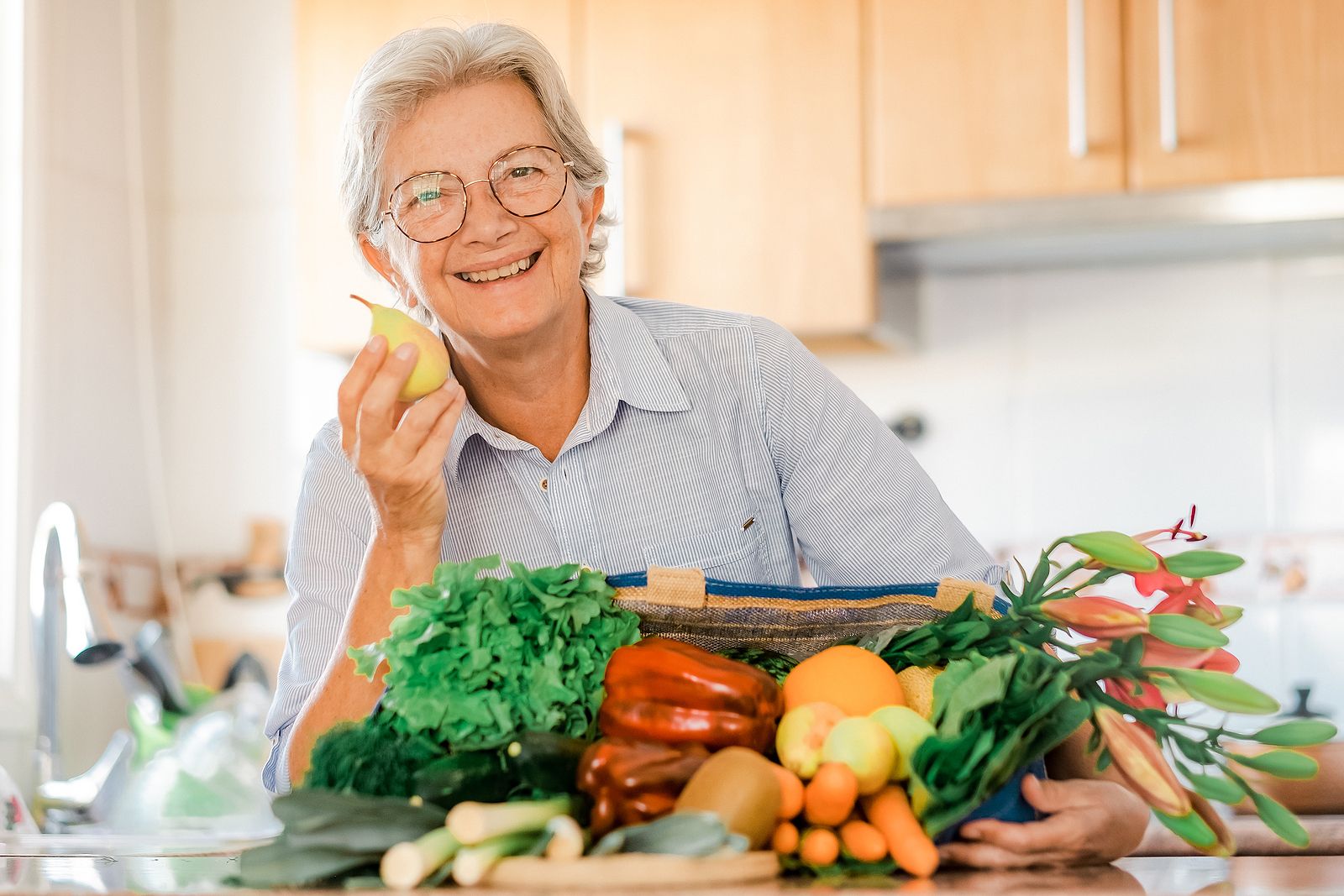 5 alimentos para mayores de 60 años que te mantienen delgado y sano