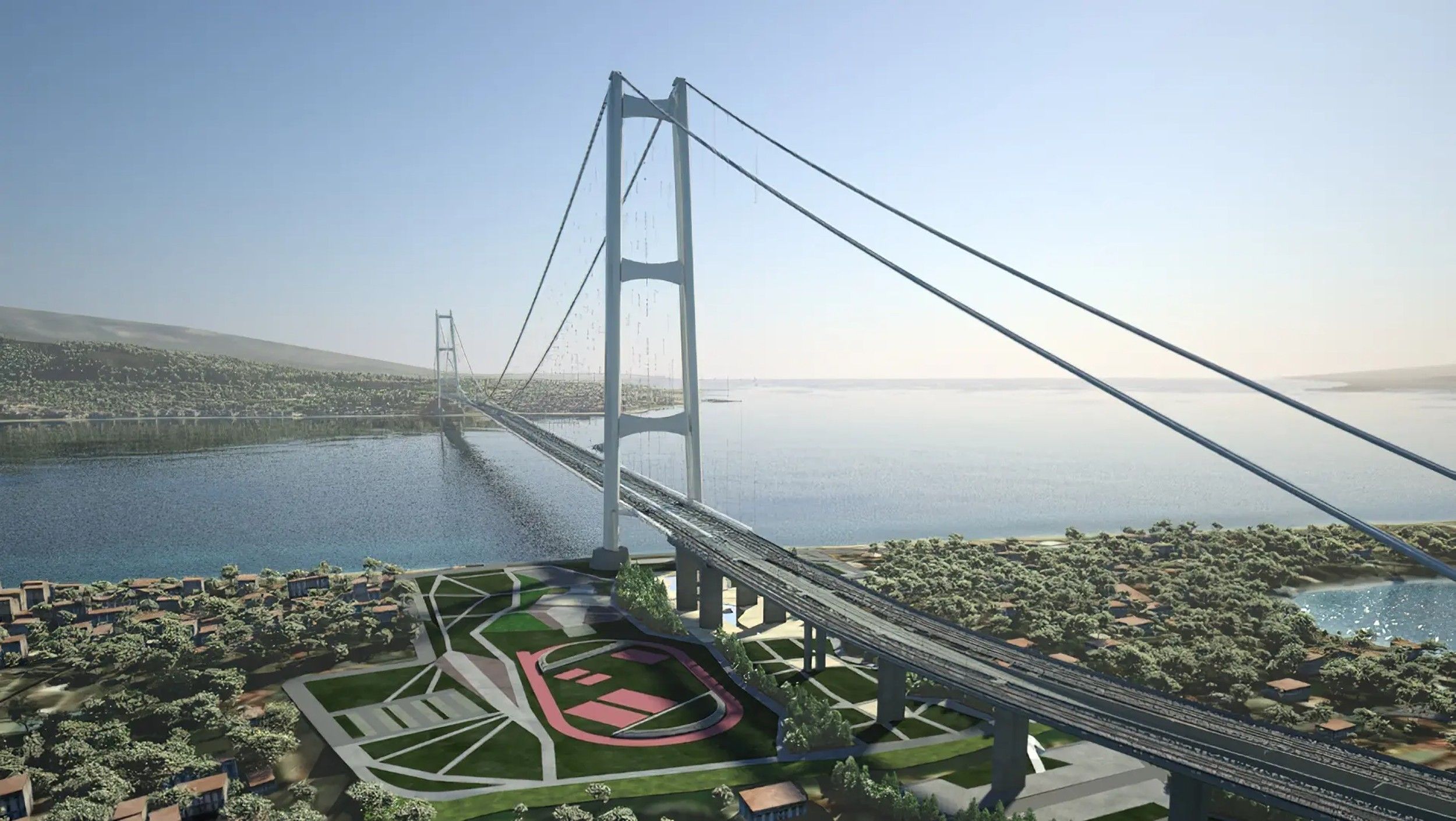 Así será el macropuente colgante más alto que un rascacielos que unirá Sicilia y Calabria Así será el macropuente colgante más alto que un rascacielos que unirá Sicilia y Calabria