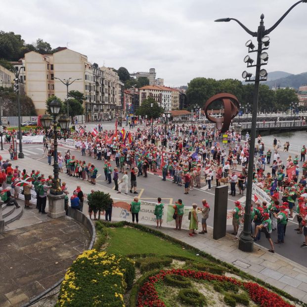 Los pensionistas vascos no paran en verano: "Hay que seguir movilizándose para que nos hagan caso"