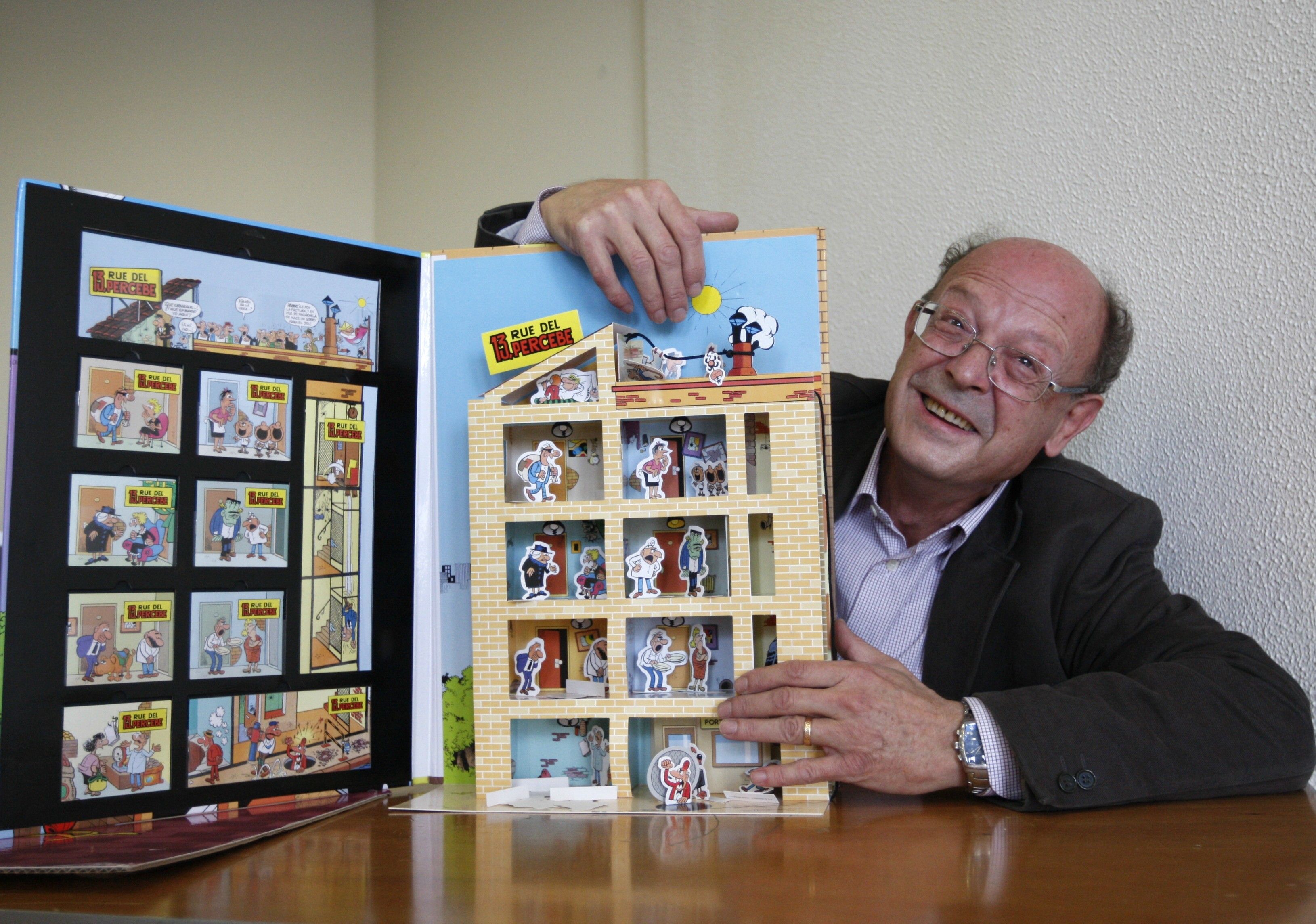 La Biblioteca Nacional nos traslada a 13 Rue del Percebe con su homenaje a Francisco Ibáñez