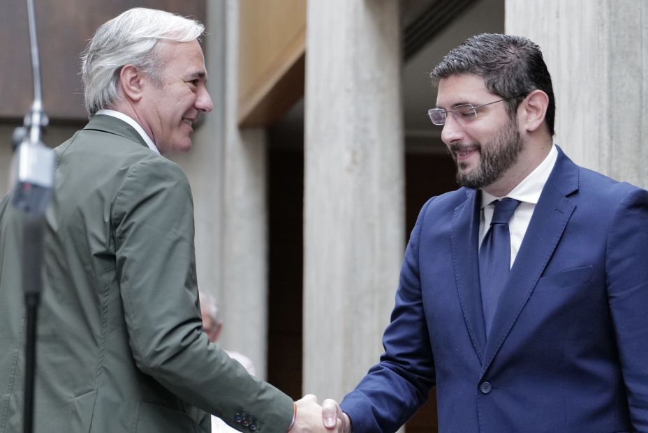 PP y Vox cierran un acuerdo para gobernar Aragón en coalición