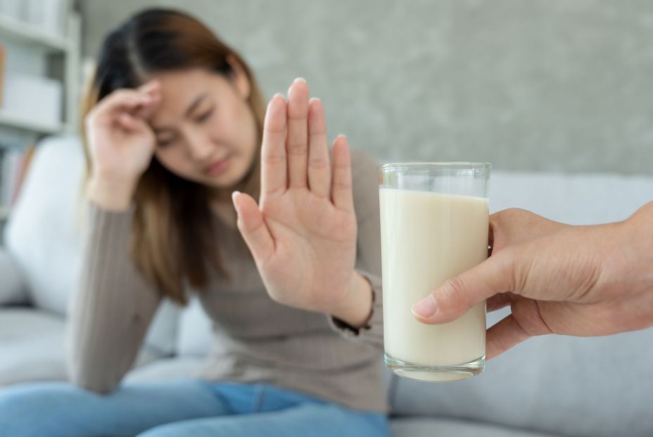 bigstock Milk Allergens Sick Sad Unhea 477171421