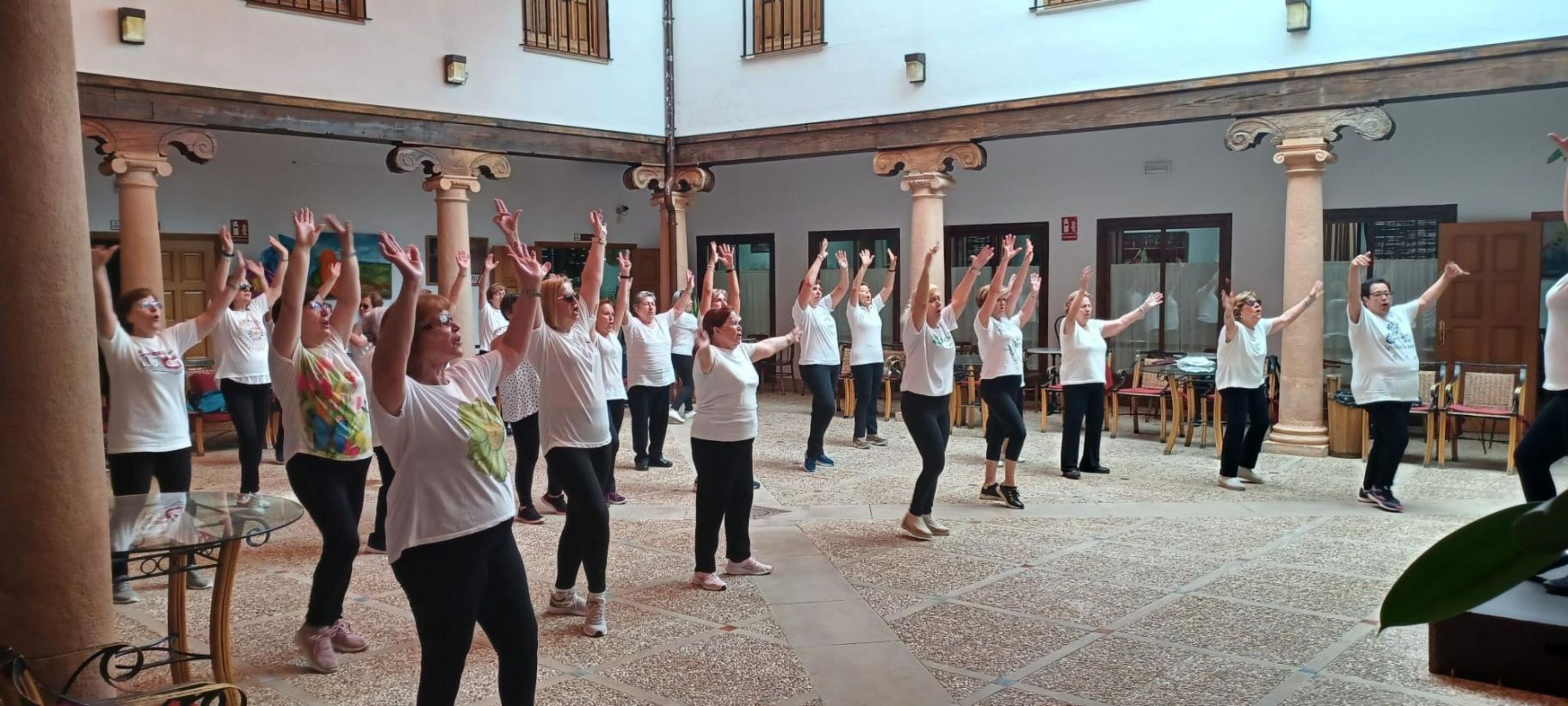 Aerobic, yoga y pilates gratis para los mayores de Castilla-La Mancha. Foto: Gobierno de Castilla-La Mancha