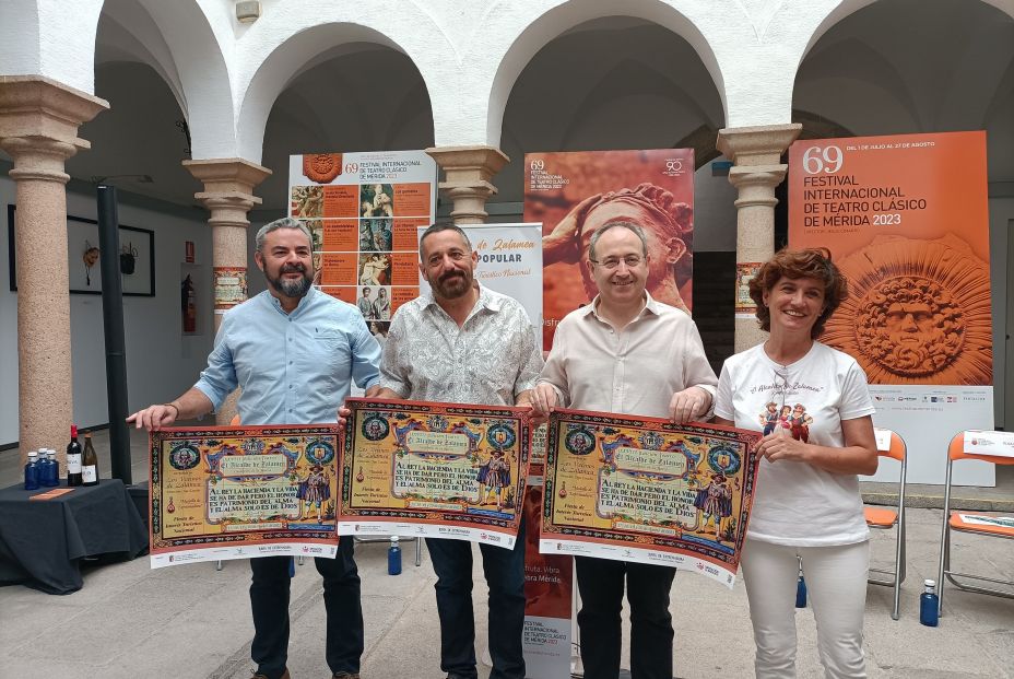 La obra 'El alcalde de Zalamea' se representará del 17 al 20 de agosto en Mérida La obra 'El alcalde de Zalamea' se representará del 17 al 20 de agosto en Mérida
