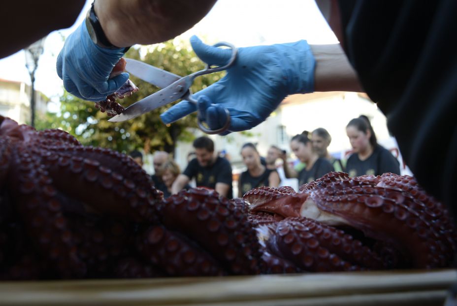 O Carballiño, en Ourense, vuelve a liarla con una tapa de pulpo para 800 personas. Foto:EuropaPress