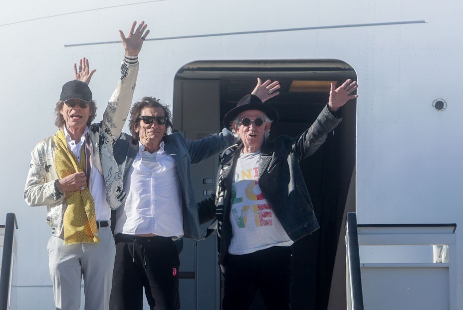 EuropaPress 4478387 grupo rock the rolling stones llega t4 aeropuerto adolfo suarez