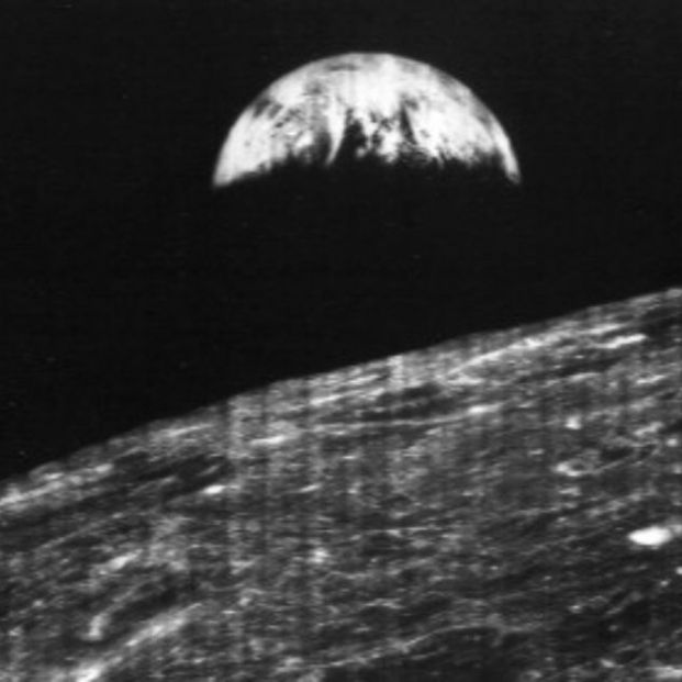 Esta semana se cumplen 57 años de la primera foto de la Tierra desde la Luna 1ç
