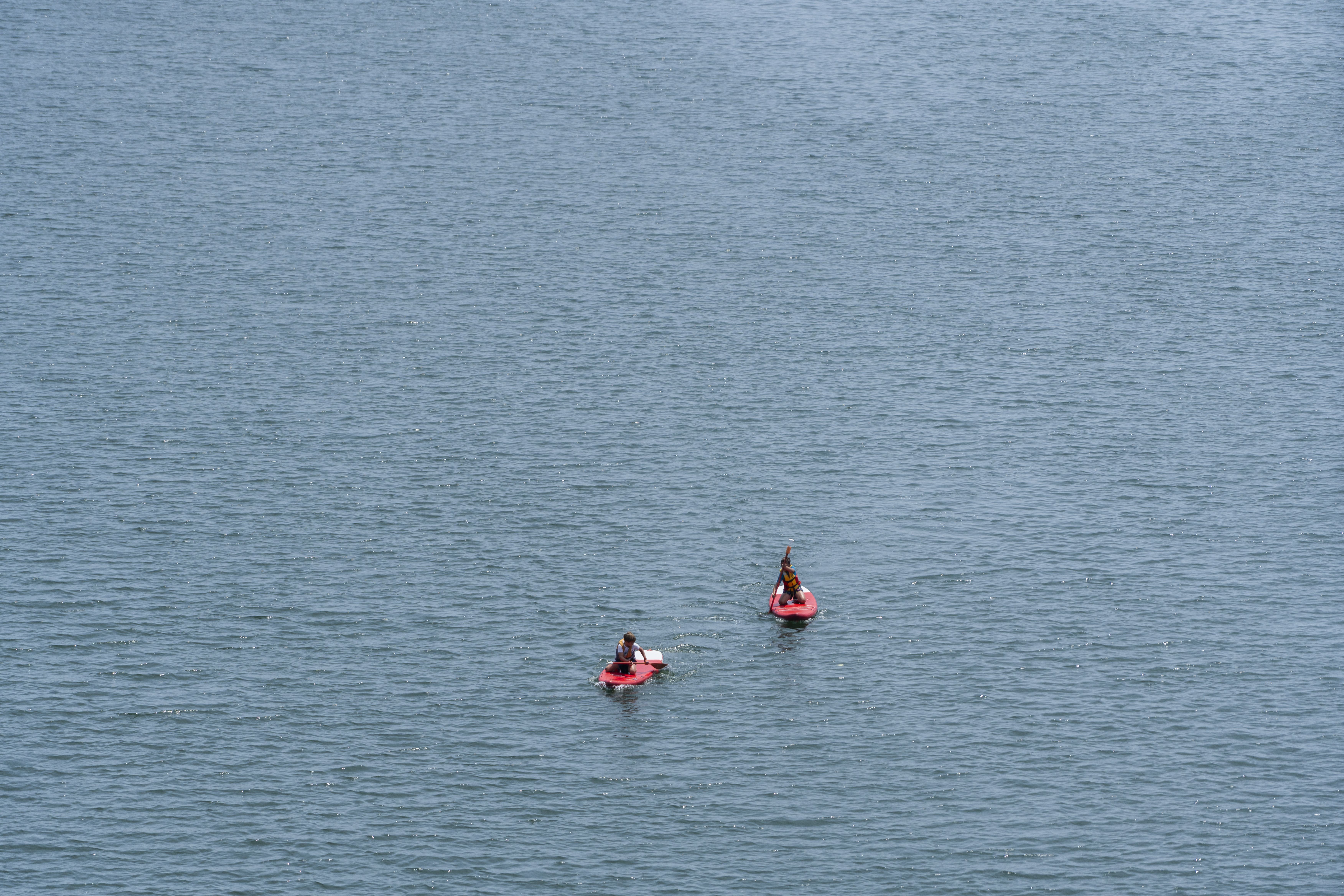 EuropaPress 5298109 vista dos personas haciendo paddle surf espacio veles vents 27 junio 2023