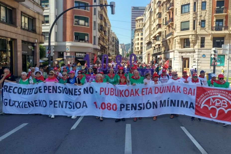 ubilados toman las calles en toda España durante 3 días: "Ya está bien de jugar con las pensiones