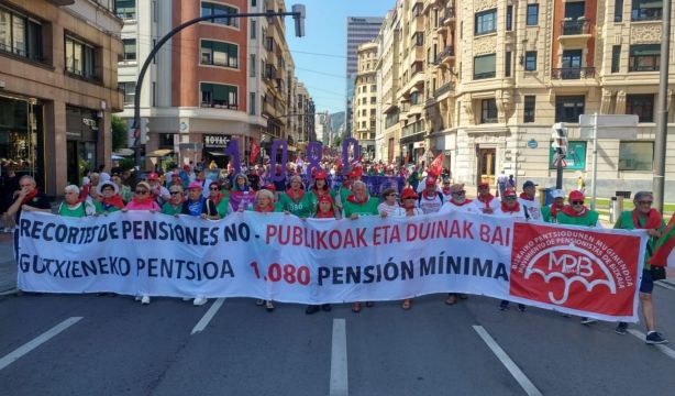 ubilados toman las calles en toda España durante 3 días: "Ya está bien de jugar con las pensiones