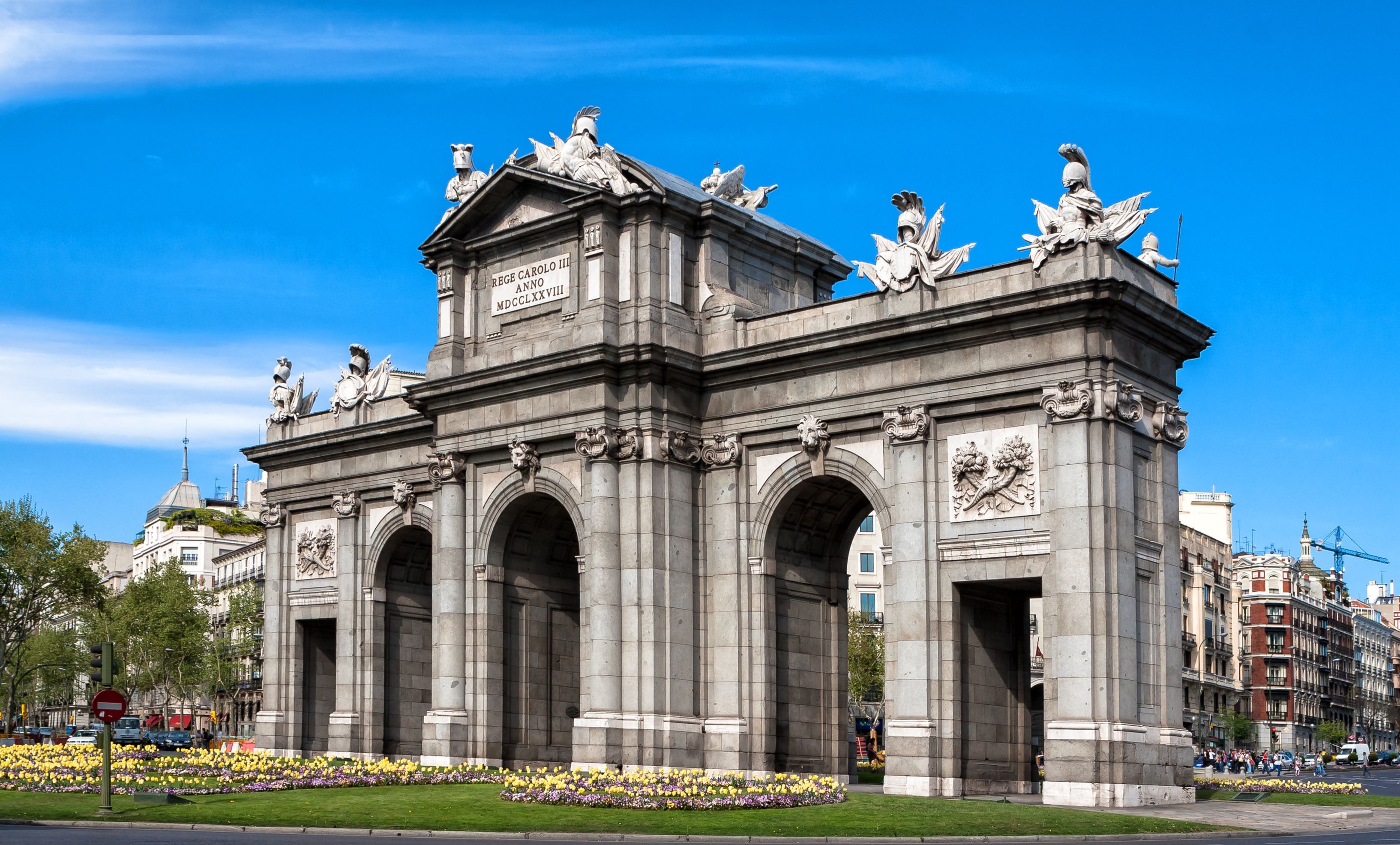 La Puerta de Alcalá de Madrid recuperará todo su esplendor antes de Navidad