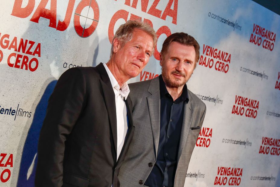 Hans Petter Molland y Liam Neeson