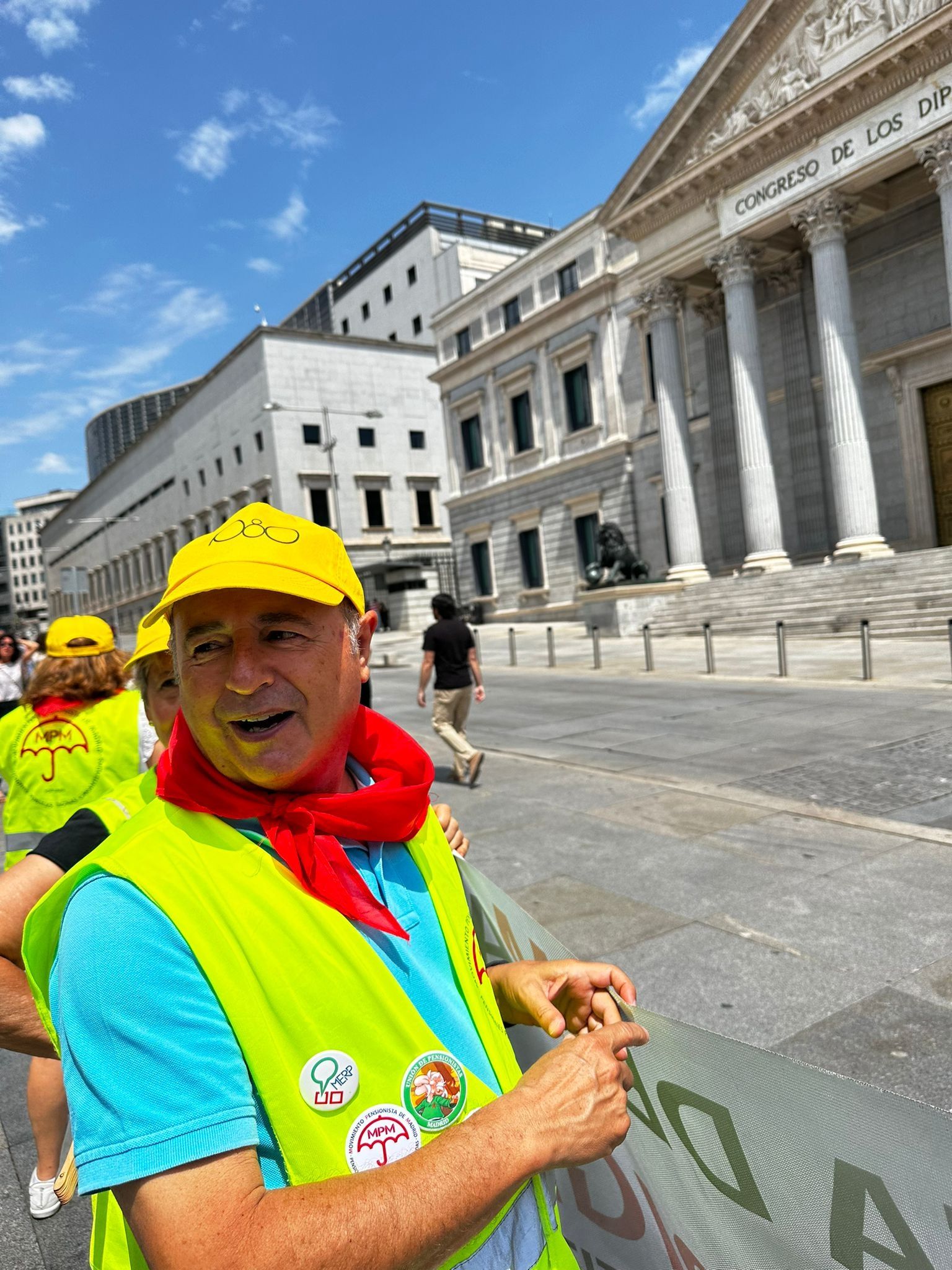 Vuelven los 'lunes al sol' de los pensionistas madrileños