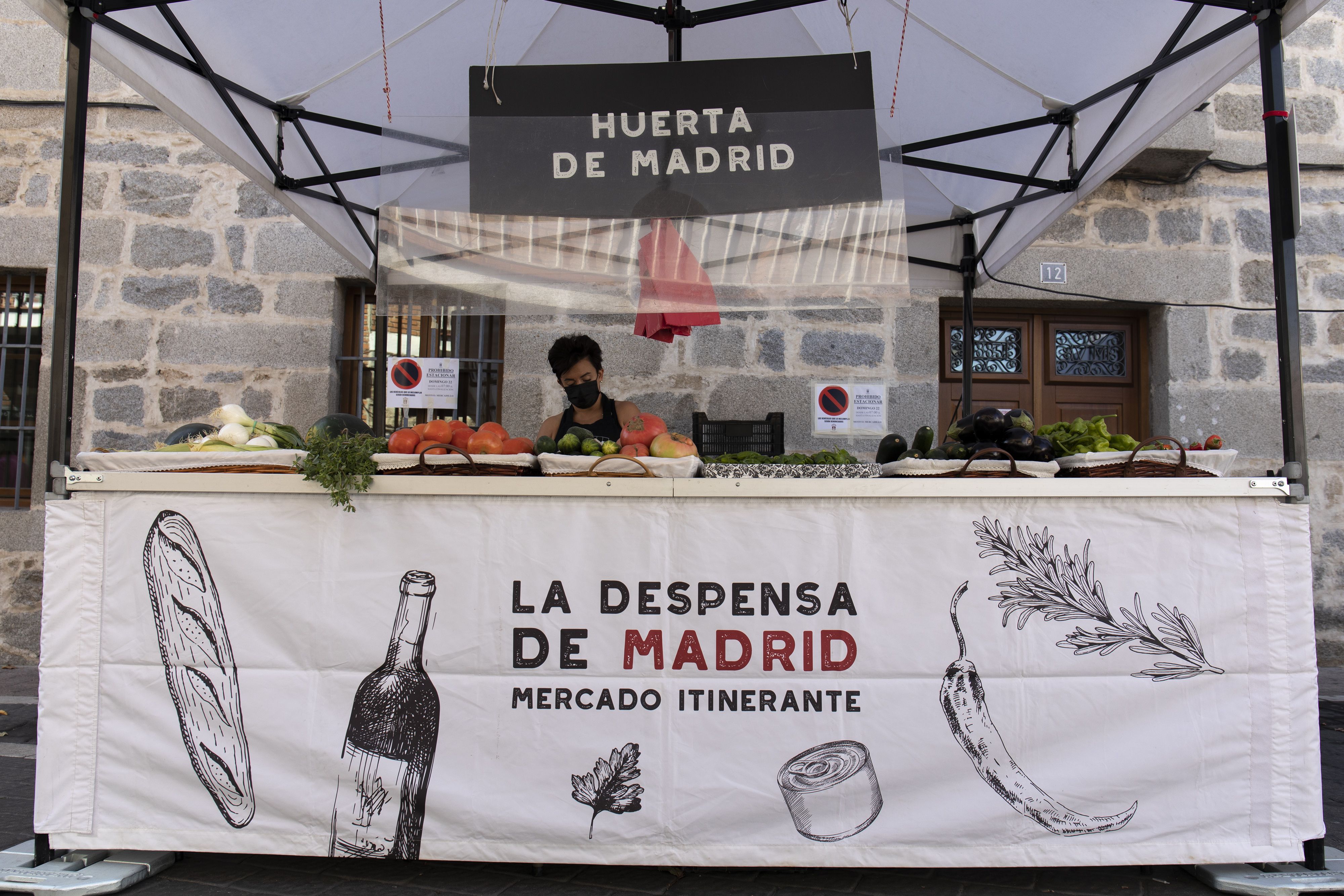 La despensa de Madrid, el mercado itinerante con los mejores alimentos regionales, llega a Venturada