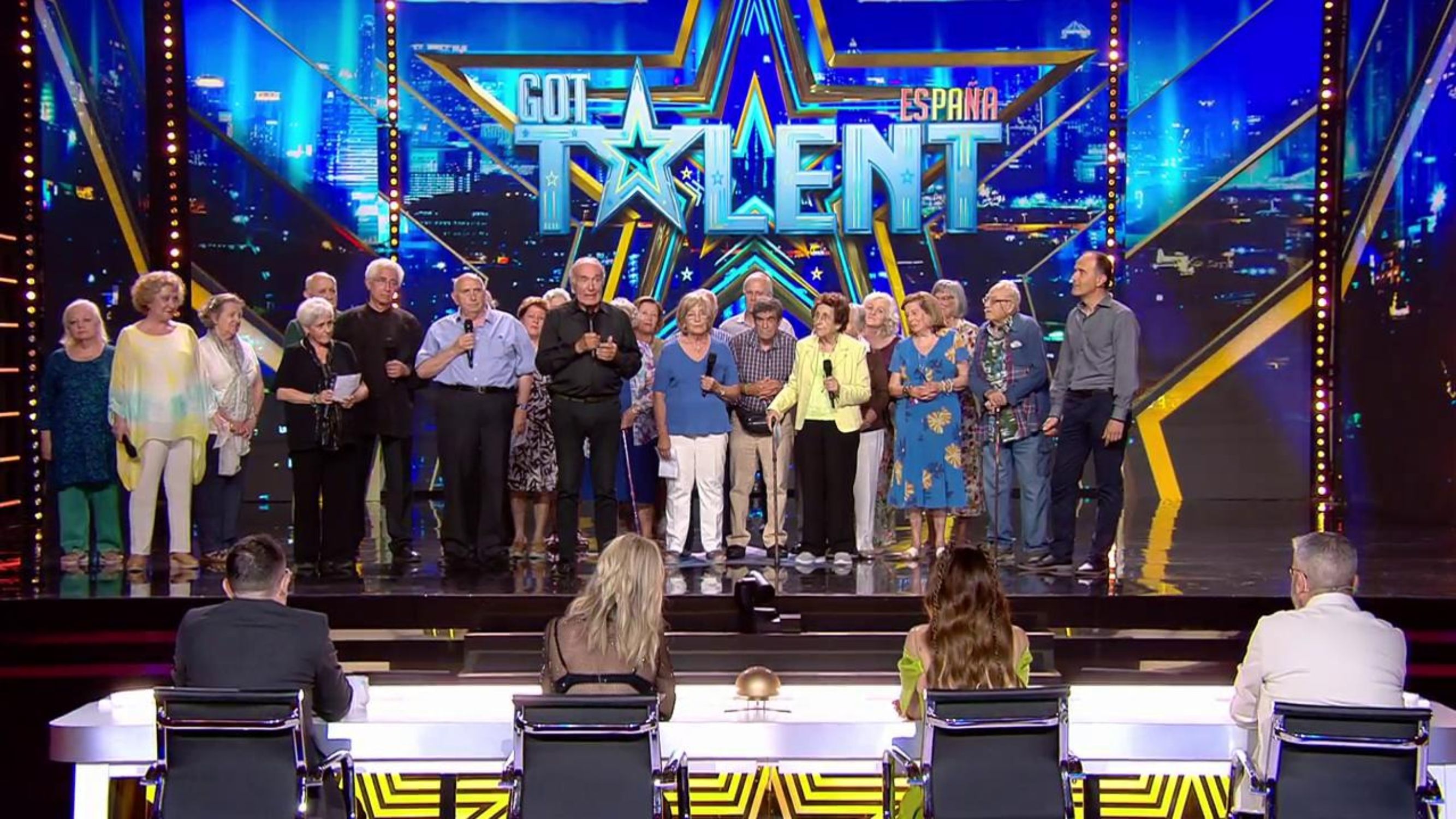 El emotivo poema de un grupo de mayores en 'Got Talent': "No olvidemos cuántas cosas les debemos". Foto: Redes Sociales