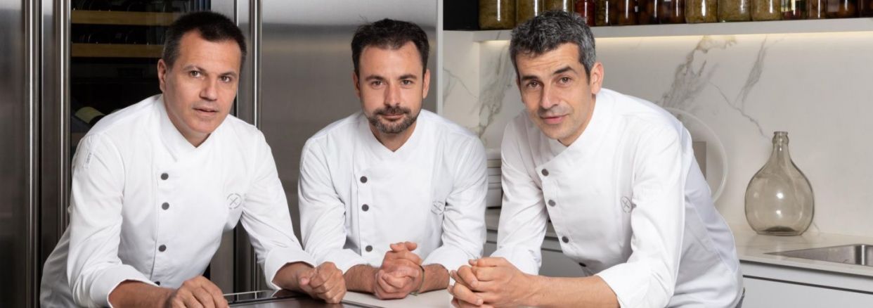 Los chefs del restaurante Disfrutar reciben el Premio Nacional de Gastronomía 2023. Foto: Restaurante Disfrutar