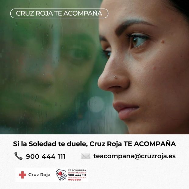 El programa contra la soledad no deseada de Cruz Roja atiende más de 8.000 consultas su primer año. Foto: Europa Press