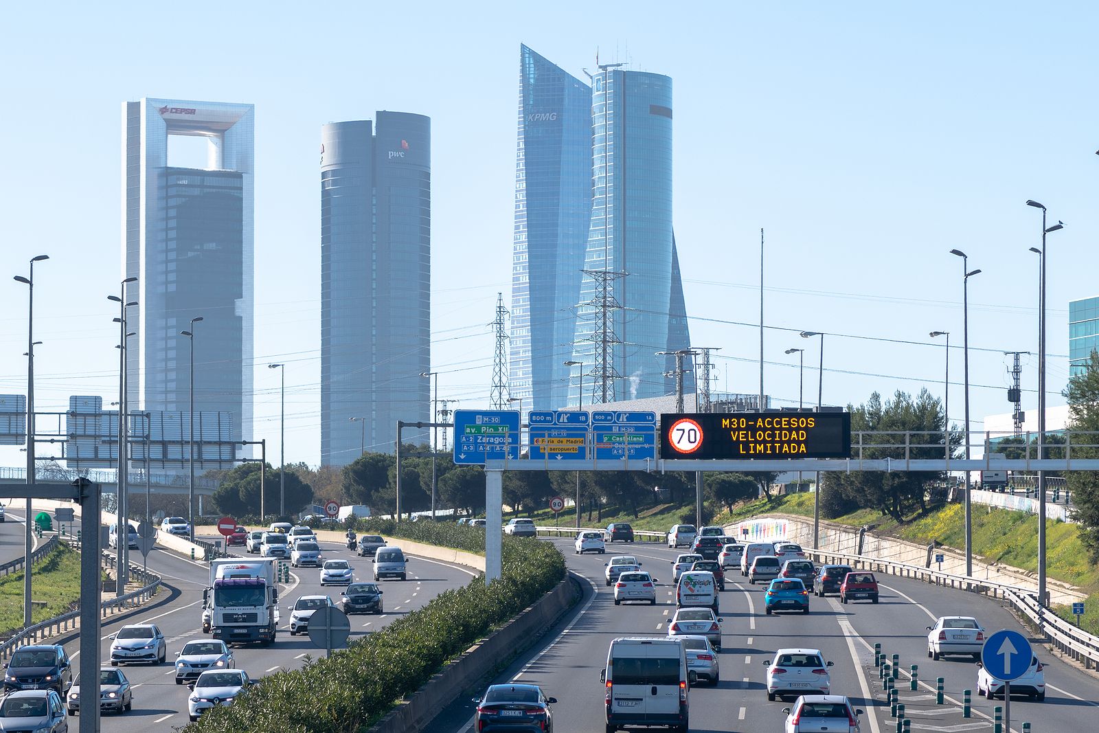 ¿Cuáles son los coches que no podrán circular por la M-30?