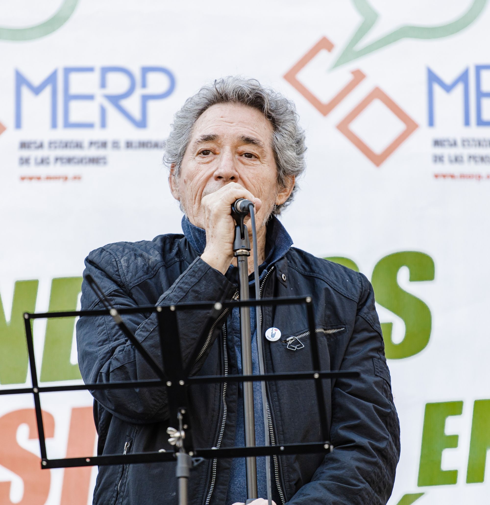 Miguel Ríos apoya la manifestación para blindar las pensiones: "Somos 47 millones"