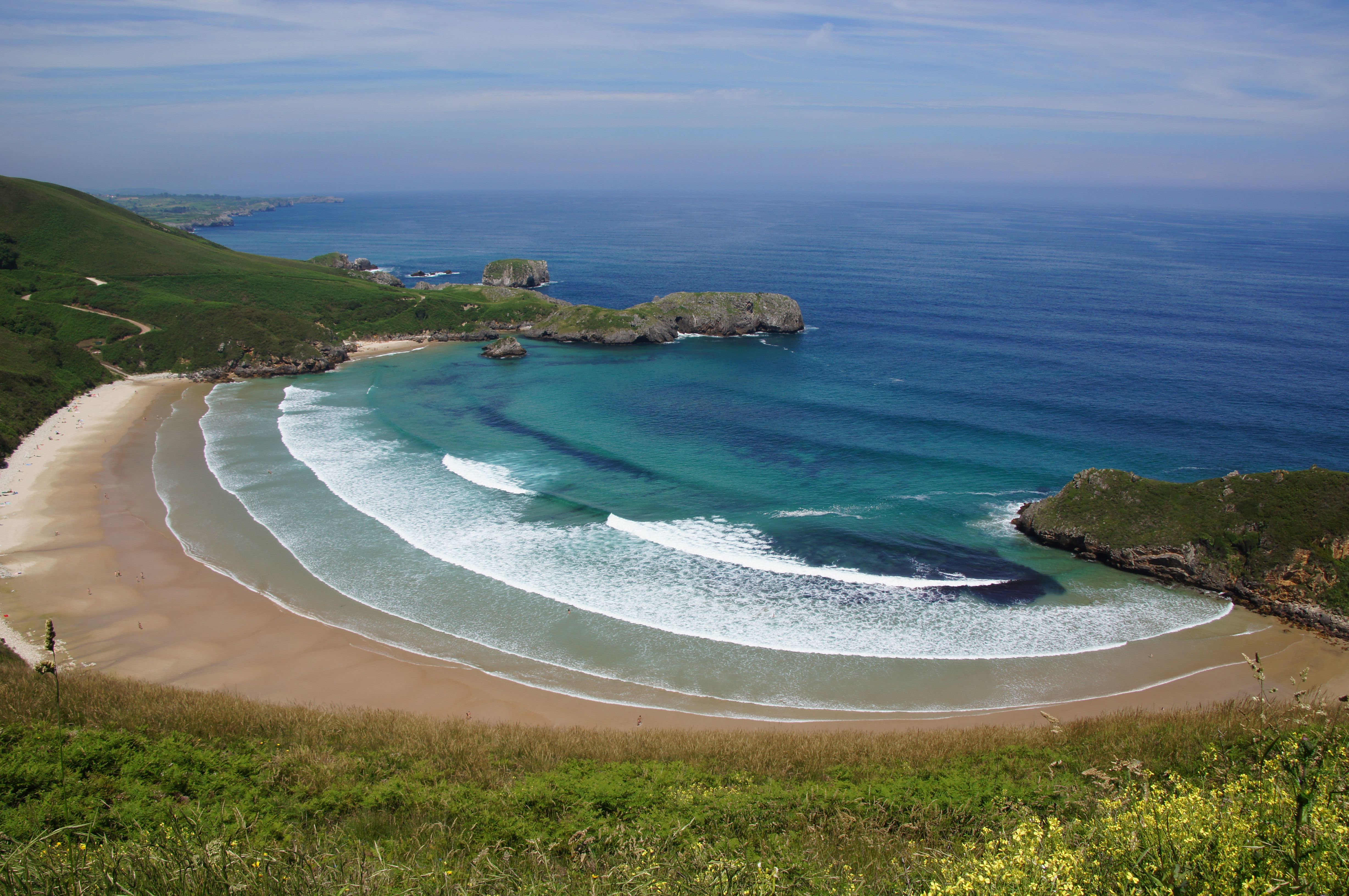 Playa de Torimbia (Asturias)