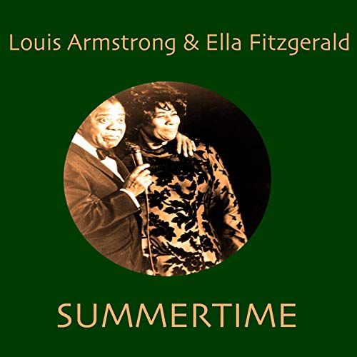 Louis Armstrong and Ella Fitzgerald